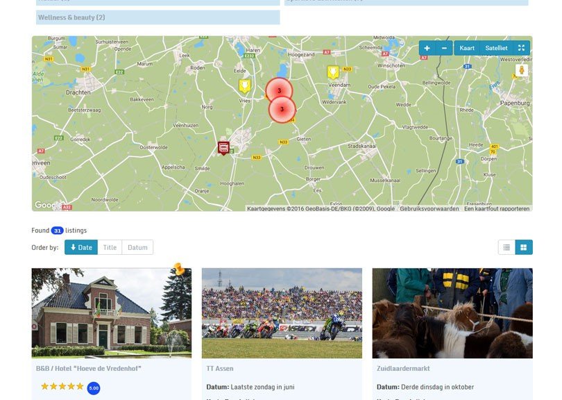 Website Groen Zuidlaren